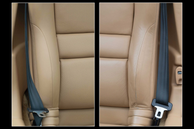 2004 Acura NSX in Long Beach Blue over Tan