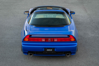 2004 Acura NSX in Long Beach Blue over Tan