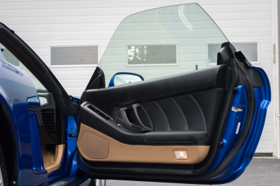 2004 Acura NSX in Long Beach Blue over Tan