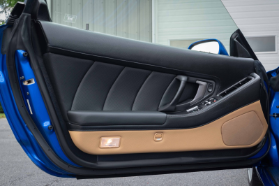 2004 Acura NSX in Long Beach Blue over Tan