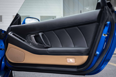 2004 Acura NSX in Long Beach Blue over Tan