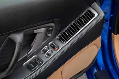 2004 Acura NSX in Long Beach Blue over Tan