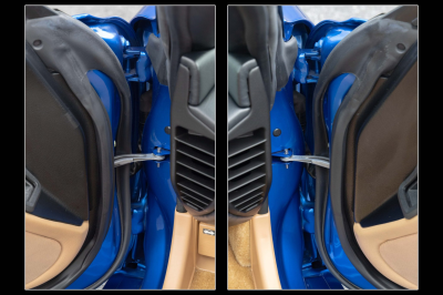 2004 Acura NSX in Long Beach Blue over Tan