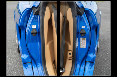 2004 Acura NSX in Long Beach Blue over Tan