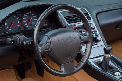 2004 Acura NSX in Long Beach Blue over Tan