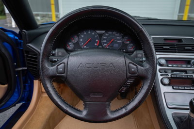 2004 Acura NSX in Long Beach Blue over Tan