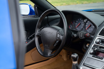 2004 Acura NSX in Long Beach Blue over Tan