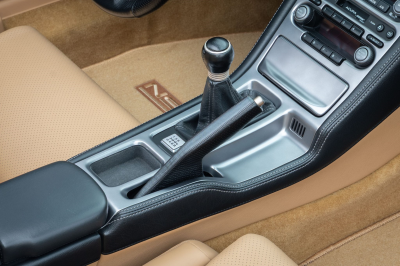 2004 Acura NSX in Long Beach Blue over Tan