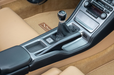 2004 Acura NSX in Long Beach Blue over Tan