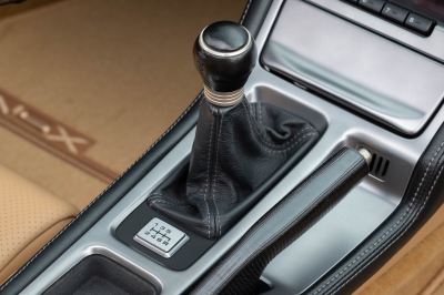 2004 Acura NSX in Long Beach Blue over Tan