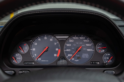 2004 Acura NSX in Long Beach Blue over Tan
