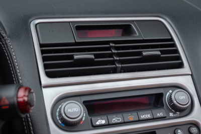 2004 Acura NSX in Long Beach Blue over Tan