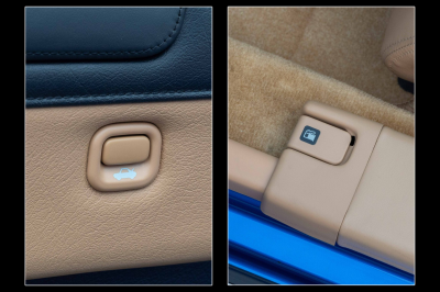 2004 Acura NSX in Long Beach Blue over Tan