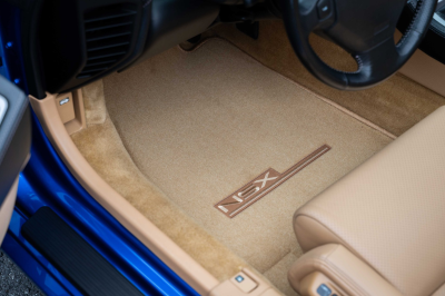 2004 Acura NSX in Long Beach Blue over Tan