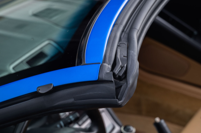 2004 Acura NSX in Long Beach Blue over Tan