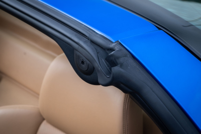 2004 Acura NSX in Long Beach Blue over Tan