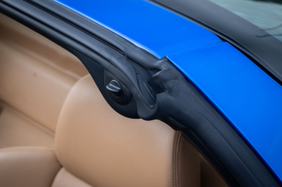 2004 Acura NSX in Long Beach Blue over Tan