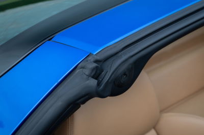 2004 Acura NSX in Long Beach Blue over Tan