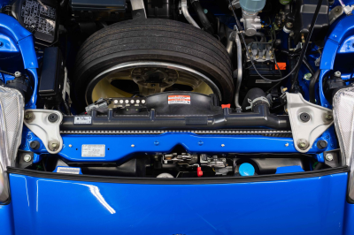 2004 Acura NSX in Long Beach Blue over Tan