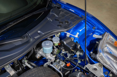 2004 Acura NSX in Long Beach Blue over Tan