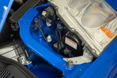 2004 Acura NSX in Long Beach Blue over Tan