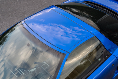 2004 Acura NSX in Long Beach Blue over Tan