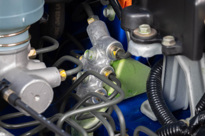 2004 Acura NSX in Long Beach Blue over Tan