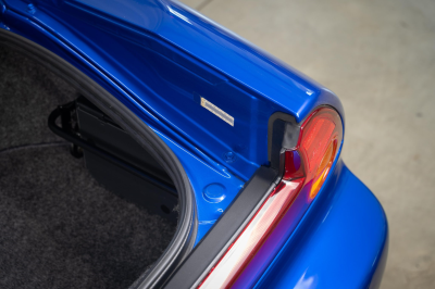 2004 Acura NSX in Long Beach Blue over Tan