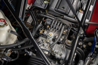 2004 Acura NSX in Long Beach Blue over Tan