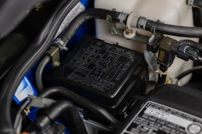 2004 Acura NSX in Long Beach Blue over Tan