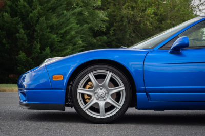 2004 Acura NSX in Long Beach Blue over Tan