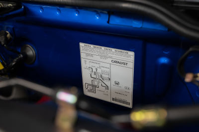 2004 Acura NSX in Long Beach Blue over Tan