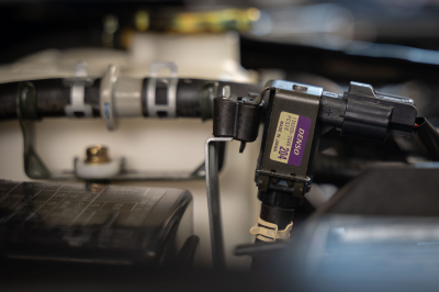 2004 Acura NSX in Long Beach Blue over Tan