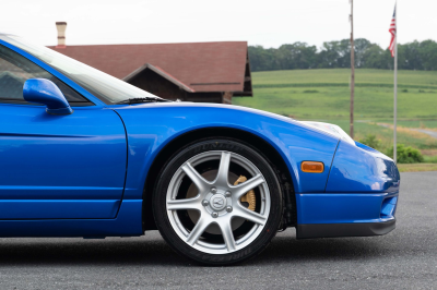 2004 Acura NSX in Long Beach Blue over Tan