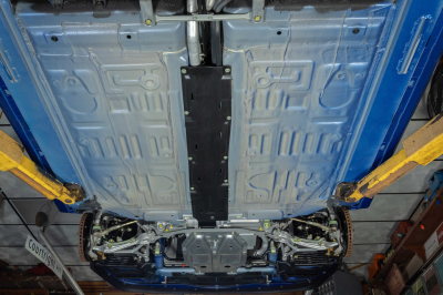 2004 Acura NSX in Long Beach Blue over Tan