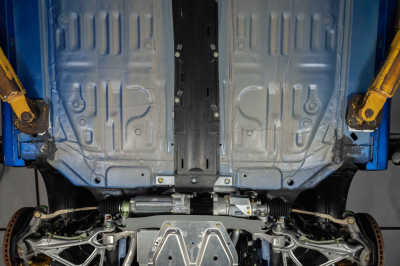 2004 Acura NSX in Long Beach Blue over Tan