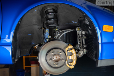 2004 Acura NSX in Long Beach Blue over Tan