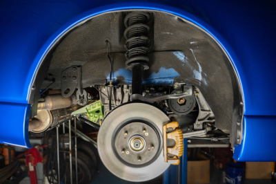 2004 Acura NSX in Long Beach Blue over Tan