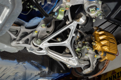 2004 Acura NSX in Long Beach Blue over Tan