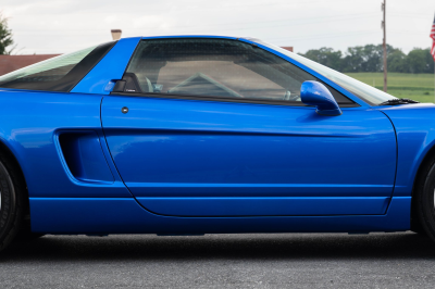2004 Acura NSX in Long Beach Blue over Tan