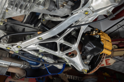 2004 Acura NSX in Long Beach Blue over Tan