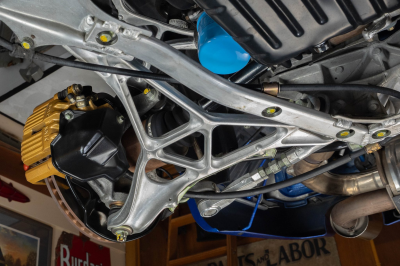 2004 Acura NSX in Long Beach Blue over Tan