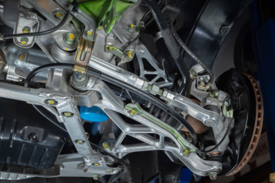 2004 Acura NSX in Long Beach Blue over Tan