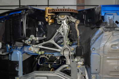 2004 Acura NSX in Long Beach Blue over Tan