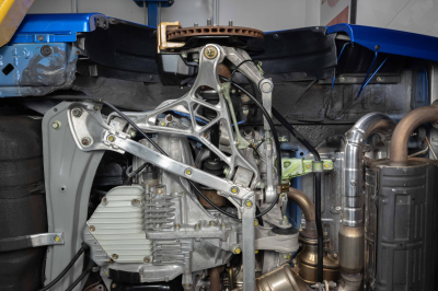 2004 Acura NSX in Long Beach Blue over Tan