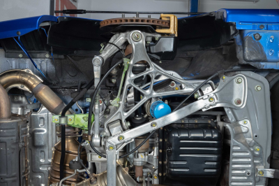 2004 Acura NSX in Long Beach Blue over Tan