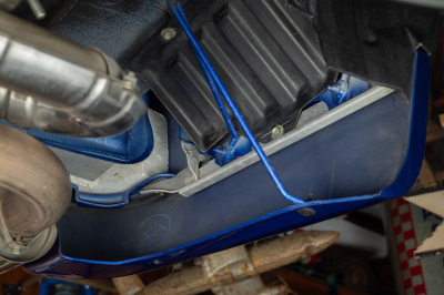 2004 Acura NSX in Long Beach Blue over Tan