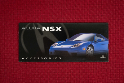 2004 Acura NSX in Long Beach Blue over Tan