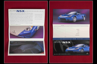 2004 Acura NSX in Long Beach Blue over Tan