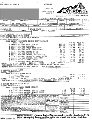 2004 Acura NSX in Long Beach Blue over Tan
